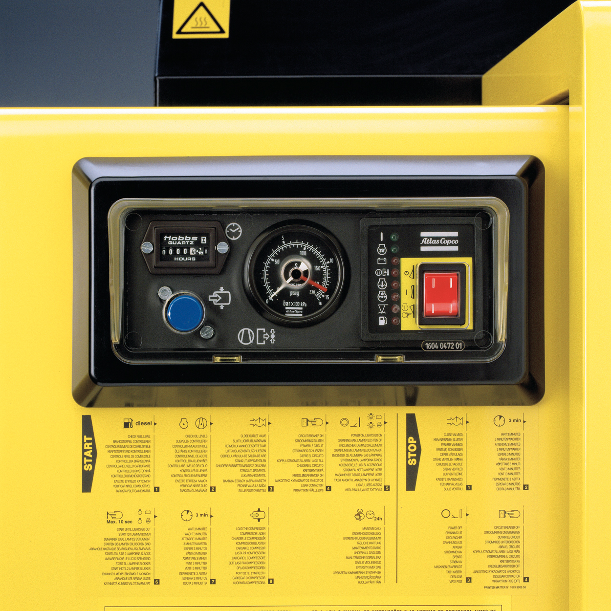 Atlas copco сгорает предохранитель Фотографии ATLAS COPCO 186
